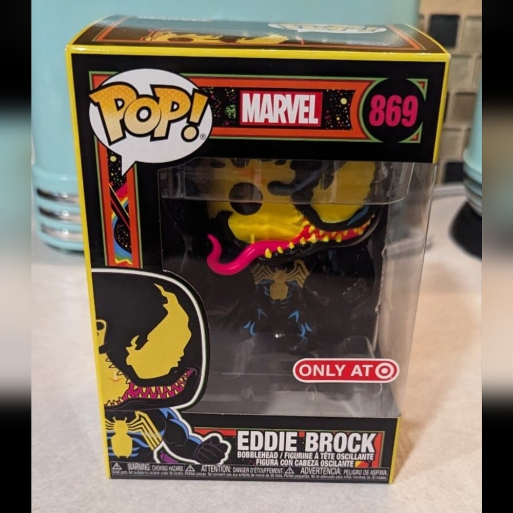 Funko Pop Marvel Eddie Brock Figure